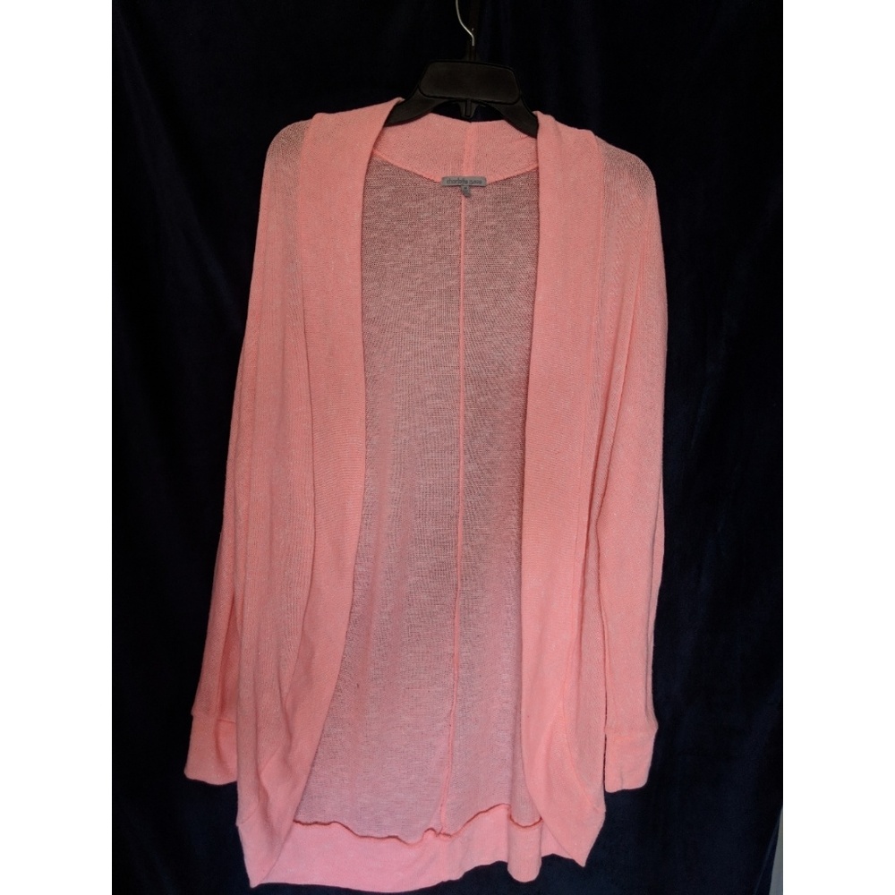 Bright pastel pink cardigan